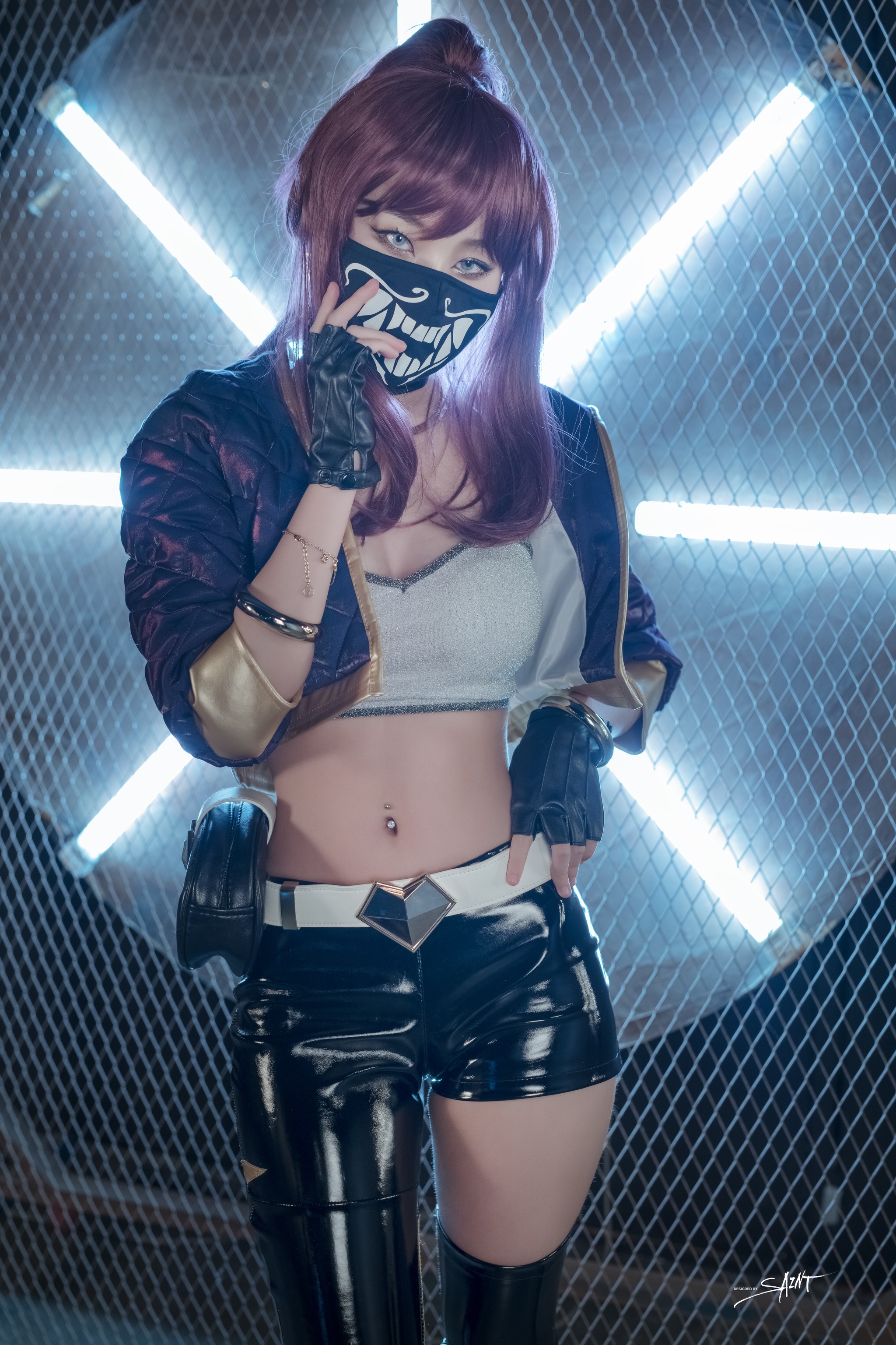 Yuna (윤아) - NO.019 SAINT Photolife-VOL.04 KDA Akali  Nier Automata 2B[65P]-XikXak